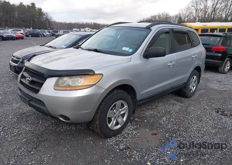 2009 Hyundai Santa Fe Gls из США, поврежденный, VIN 5NMSG73DX9H301514